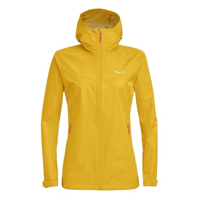 Salewa Kurtka całoroczna Puez Aqua 3 Powertex (wodoodporna) żółta damska